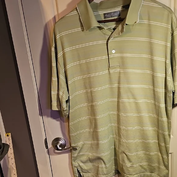 Daniel Cremieux-Men's Green Polo Shirt SIZE L - Picture 3 of 7